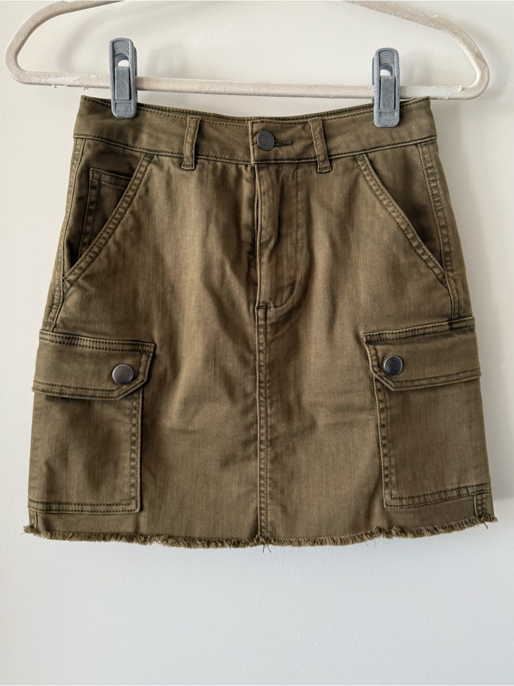 Like New Garage Cargo Mini Skirt